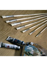 Resim Seri 258 Sert Kıllı Yassı Fırça No: 4 