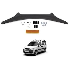 Resim Doblo Ön Kaput Koruyucu Rüzgarlığı 2006 2007 2008 2009 2010 Uyuml 