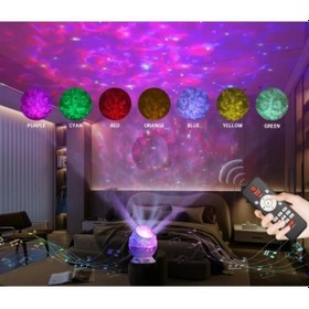 Resim Çatlak Dinozor Yumurtası Tasarımlı Projektörlü Gece Lambası Bluetooth Özellikli 