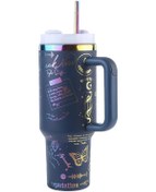 Resim 40 Oz Paslanmaz Çelik Yalıtımlı Su Şişesi Termal Kahve Araba Bardak Soğuk Sıcak Lake Blue '- 