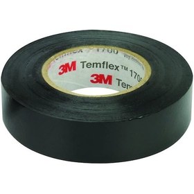 Resim 3M Izolebant Temflex Siyah Pvc Bant 19mm x 9m x 0,13mm 