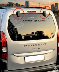 Resim Peugeot Rifter Arka Bagaj Menteşe Kapağı 2 Adet - 