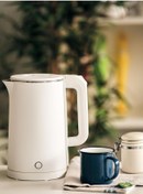 Resim Liçi Su Isıtıcısı Kettle Paslanmaz Çelik El Yakmaz Gövdeli G3ferrari G10158 