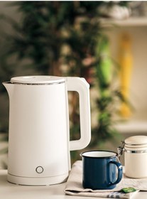 Resim Liçi Su Isıtıcısı Kettle Paslanmaz Çelik El Yakmaz Gövdeli G3ferrari G10158 