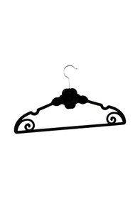 Resim Naturalove Kadife Elbise Askısı 6'lı Siyah 