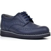 Resim Rakerplus Lacivert Mat Bağcıklı Erkek Çocuk Klasik Ayakkabı 176520 Lacivert 
