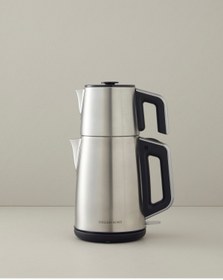Resim English Home CMK 6010 Inox Çay Makinesi ve Kettle Siyah-Krom 