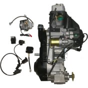 Resim Atv Alt Motor 180 cc Komple Yatık 