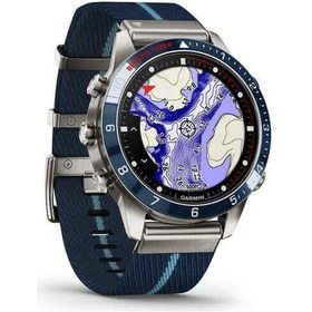 Resim Garmin MARQ Captain Gen 2 Akıllı Saat (Distribütör Garantili) Mavi 