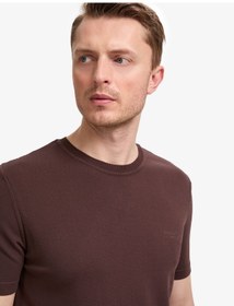 Resim Pierre Cardin Erkek Koyu Kahverengi Kazak /triko 50320807-vr084 