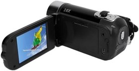 Resim Video Kamera, Dolgu ışığı, 600 MAh Video Kamera, 2,4 inç Renkli Ekran, Büyüme kaydı Için 16 MP (BLACK) 