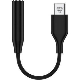 Resim Type-C To Aux 3.5mm Kulaklık Çevirici Dönüştürücü Adaptör 