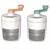 Resim Maggiei Buz Kırıcı, Manuel Döner Buz Kırıcı-Ev Kalınlaşmış Paslanmaz Çelik Için Küçük Manuel Tıraş Buz Makinesi (Yurt Dışından) 