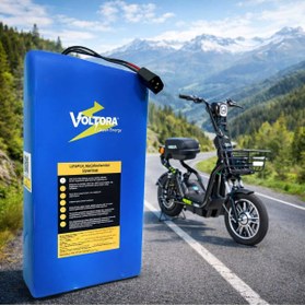 Resim Volta VSM Uyumlu 48v 18ah LiFePO4 Batarya (uzun menzil, yüksek güç, 10 yıl ömür) 