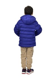Resim Baglan Erkek Çocuk Kapüşonlu Mont Bs-0411 İndigo 