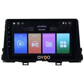 Resim Kia Picanto 2018-2022 9 inç 4-64 GB PRO Android Carplay Multimedya 