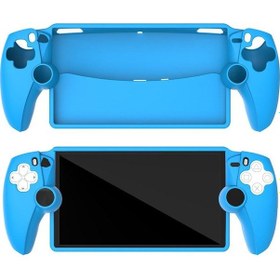 Resim Sones Sony Ps5 Oyun Konsolu İçin Silikon Koruyucu Kılıf Mavi Diğer 