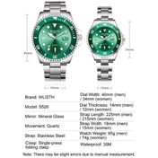 Resim Yingfu Yenilik: Siyah Zeminli Wlısth S526 Aşk Çifti Kol Saati - Gece Görüşlü, Su Geçirmez, Paslanmaz Çelik Bileklik Erkek Y Çok Renkli 