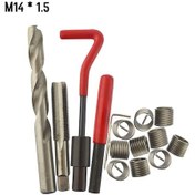 Resim 15 Adet Metrik Konu Onarım Ekle Kiti M5 M6 M8 M10 M12 K10932-11 M14-1.5 