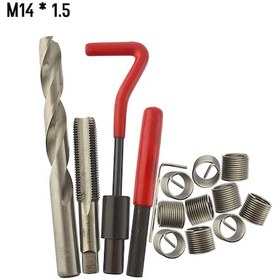 Resim 15 Adet Metrik Konu Onarım Ekle Kiti M5 M6 M8 M10 M12 K10932-11 M14-1.5 