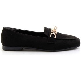 Resim Siyah Kadın Loafer Ayakkabı K01641022572 Çok Renkli 