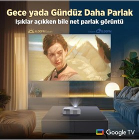 Resim Vankyo Performance V700G Android Google TV HDR10+ 4K Destekli Projeksiyon Cihazı +Auto Focus+Auto Ke 