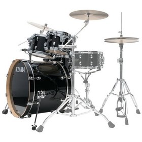 Resim Tama Wbs52rzs-pbk Starclassic Walnut/birch Piano Black 5 Parça 22b/10t/12t/14f/16f Akustik Davul Seti 