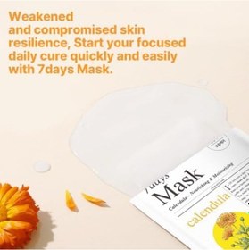 Resim Ariul 7 Days Mask Calendula P - Besleyici, Nemlendirici & Onarıcı Vegan Kağıt Maske 