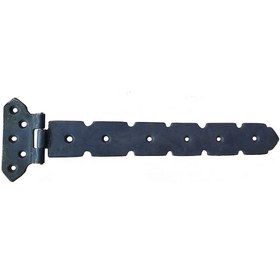 Resim Antika Tarz Dekoratif Pirinç Kuyruklu Lama Menteşe - 103x380 Mm, Oksit 1 Adet 