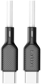Resim Zipax şarj Kablosu 1 Metre (Zpx) - Ear-EC-153C, 3A Type C to Type C PD Hızlı Ile Uyumlu 