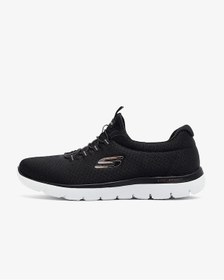 Resim Skechers Summıts Kadın Siyah Spor Ayakkabı 12980tk Bkrg Siyah 