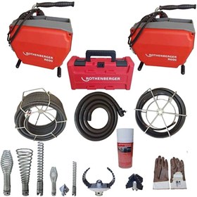 Resim Rothenberger R600 Smk Profesyonel Kanal Gider Açma Makinesi (yay Içi Dolu) 