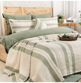 Resim Schafer Home Enza Çeyiz Seti 8 Parça-yeşil Yeşil 