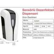 Resim Flora Flosoft Sensörlü Dezenfektan Dispenseri 