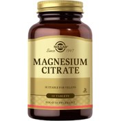 Resim SOLGAR Magnesium Citrate 200mg 60 tablet 