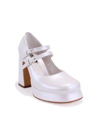 Resim Dagoster Dza07-337566 Sedef Platform Topuklu Kadın Ayakkabı Sedef 