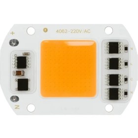 Resim 220V Projektör Cob LED 50W Driver Çipli 