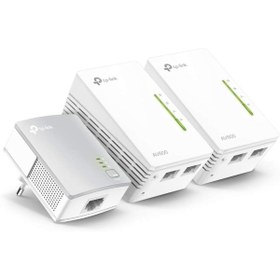 Resim STOREMAX TL-WPA4220T KIT, AV600 300Mbps Kablosuz Tak Kullan 2 LAN Portlu 300m Mesafeli Menzil Genişletici 3’l 