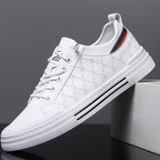 Resim Erkekler için Şık Günlük Sneakerlar - Her Mevsim İçin Çok Yönlü, Nefes Alabilir & Rahat 