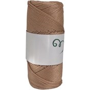 Resim Makrome İpi 3mm Polyester Açık Karamel 