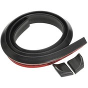 Resim 1.5m Karbon Fiber Araba Araç Spoiler Arka Çatı Bagaj Ayırıcı Trim Koruyucu 