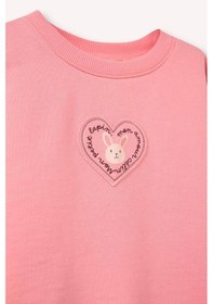 Resim Defacto Oversize Baskılı Sweatshirt Kız Bebek G7501a526sppn657 Pembe-pn657 