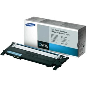 Resim Samsung Clt-C406S Mavı Toner 1.000 Sayfa Clp-365/Clx-3305/C410/C460 (St986A) 