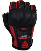Resim Scoyco Unisex Kırmızı Yazlık Parmaksız Korumalı Eldiven Mc12d 