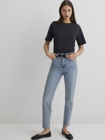 Resim Mavi - Star All Blue Indigo Jean Pantolon 101077-30503 Mavi 