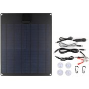 Resim Taşınabilir Güneş Paneli 18v 20w Polisilikon Güneş K22788-1 