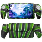 Resim Cbtx Sony Ps5 Portal Uyumlu Anti-çizelge Oyun Denetleyicisi Koruyucu Silikon Kovan Kılıfı Kamuflaj Yeşil 