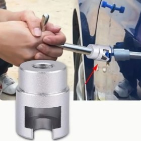 Resim Caraks Araç Kaporta Göçük Tamir Seti 18 Aparatlı Göçük Çektirme Göçük Düzeltme Takımı Metal Kollu 