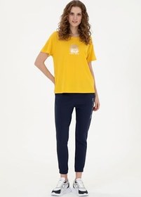 Resim U.S. Polo Assn. Kadın Lacivert Örme Pantolon 50271855-VR033 