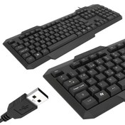 Resim Frisby FK-4812FU F-Türkçe Standart USB Kablolu Klavye 